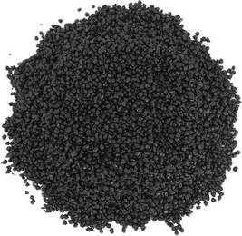 Produktbild von AquaOne Aquarienkies Schwarzer Quarzkies 1,6-2 mm - 20 kg