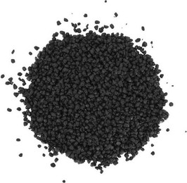 Produktbild von AquaOne Aquarienkies Schwarzer Quarzkies 2-3 mm - 20 kg