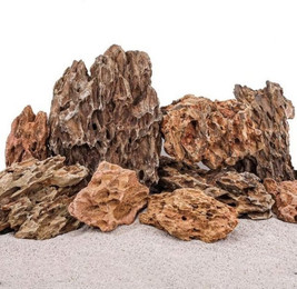 Produktbild von Aquaone Aquarium Natursteine Drachenstein braun - 10 kg