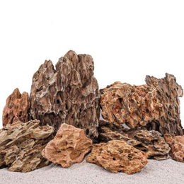 Produktbild von Aquaone Aquarium Natursteine Drachensteine Mix Größe S bis XXL - 25 kg