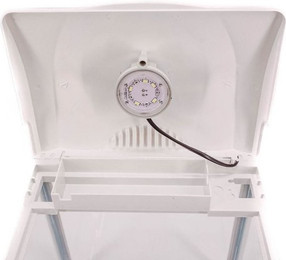 Produktbild von AquaOne HR-300 Nano Aquarium Weiß Komplettset - 14 l