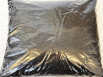 Produktbild von Aquariendeko Zierkies schwarz 2-3 mm - 5 kg