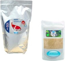 Produktbild von AQUARIS Sparset Teichpflege und Koifutter für heranwachsende Fische