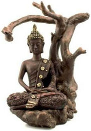 Produktbild von Aquarium Deko Ast Aquavie Zen Bouddha Branche