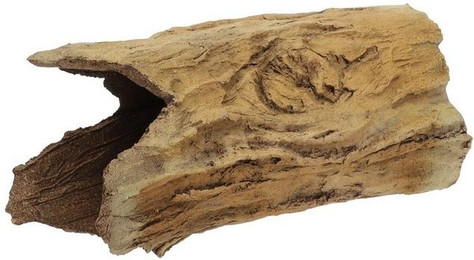 Produktbild von Aquarium Deko XXL Baumstamm Höhle Röhre aus gebranntem Ton