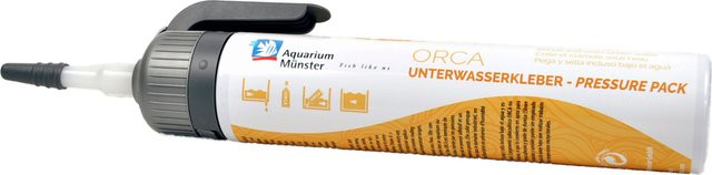 Produktbild von Aquarium Münster ORCA Unterwasserkleber schwarz - 315 g