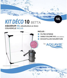 Produktbild von Aquarium Starter Set Aquavie Betta Deco