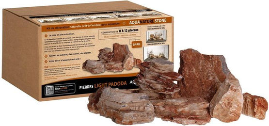 Produktbild von Aquariumdekoration Aquavie AquaNatur Stone Light Padoda