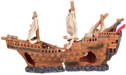 Produktbild von Aquariumdekoration Aquavie Bateau Gallion 1+1 Tgm