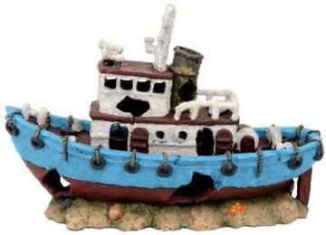 Produktbild von Aquariumdekoration Aquavie Bateau Peche