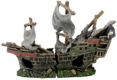 Produktbild von Aquariumdekoration Aquavie Bateau Pirate 1+1 GM