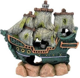 Produktbild von Aquariumdekoration Aquavie Bateau Pirate Epave Pm