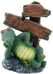 Produktbild von Aquariumdekoration Aquavie Fun Aligator Panneau