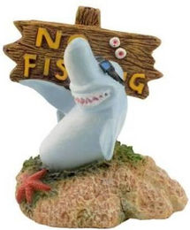 Produktbild von Aquariumdekoration Aquavie Fun Requin Panneau