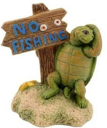 Produktbild von Aquariumdekoration Aquavie Fun Tortue Panneau