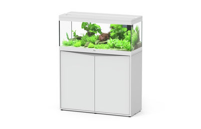 Produktbild von Aquatlantis Prestige 100 Aquarium mit Unterschrank weiß