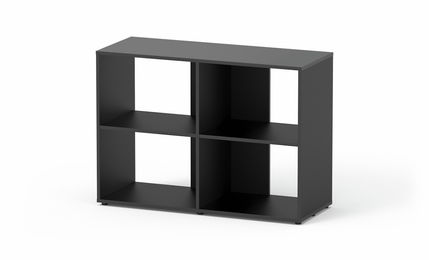 Produktbild von aquatlantis Prestige 100 schwarz Aquarienset Stand