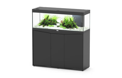Produktbild von Aquatlantis Prestige 120 Aquarium mit Unterschrank schwarz