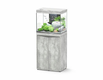 Produktbild von Aquatlantis Splendid 110 60x40cm Aquarium mit Unterschrank Steinoptik