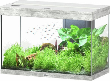 Produktbild von aquatlantis Splendid 145 Steinoptik Aquarium mit Unterschrank