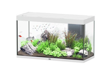Produktbild von Aquatlantis Sublime 335 120x50cm Aquarium mit Unterschrank weiß