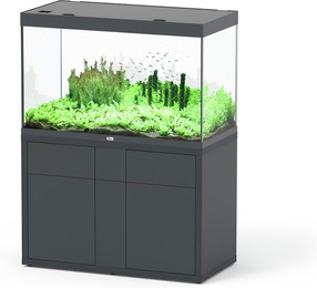 Produktbild von aquatlantis Sublime 435 120x60x75 Zentimeter Aquarium mit Unterschrank anthrazit