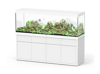 Produktbild von aquatlantis Sublime 675 200x60x70 Zentimeter Aquarium mit Unterschrank weiß