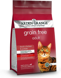 Produktbild von Arden Grange Adult Cat mit frischem Huhn & Kartoffel - 2 kg