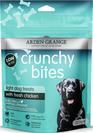 Produktbild von Arden Grange Crunchy Bites Light mit frischem Huhn - 10 x 225 g