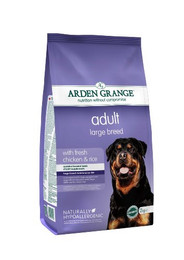 Produktbild von Arden Grange Erwachsene große Rassen Hähnchen Hundefutter - 4 x 2 kg