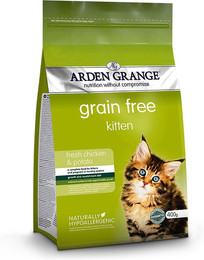 Produktbild von Arden Grange Getreidefrei Huhn & Kartoffel Kitten - 6 x 400 g