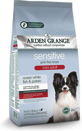 Produktbild von Arden Grange Getreidefrei Weißfisch & Kartoffel Mini Adult - 2 kg