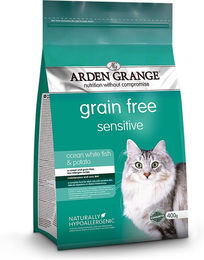 Produktbild von Arden Grange Getreidefrei Weißfisch & Kartoffel Sensitive Adult - 400 g