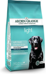 Produktbild von Arden Grange Light mit frischem Huhn & Reis - 4 x 2 kg