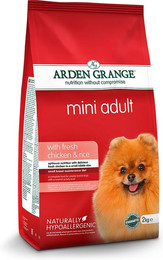 Produktbild von Arden Grange Mini Adult mit frischem Huhn & Reis - 2 kg