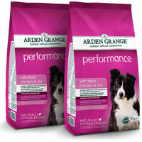 Produktbild von Arden Grange Performance mit frischem Huhn & Reis - 2 x 12 kg