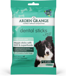 Produktbild von Arden Grange Veggie Dental Sticks mit Minze und Superfoods - 8 x 180 g