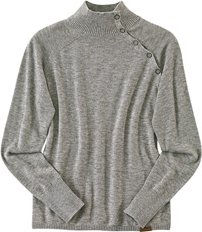 Produktbild von Ariat Damen Pullover WMS Half Moon Bay Sweater heather grey