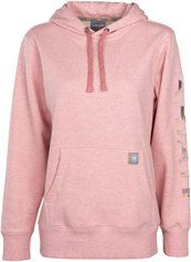 Produktbild von Ariat Damenpullover WMS Rebar Graphic Hoodie mauveglow heather