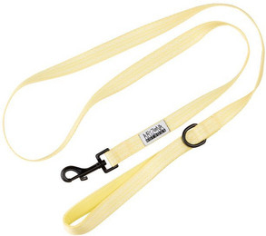 Produktbild von ARIZONA HOT DOGS Hundeleine 1,5m mit Neoprenpolster Lemon Chevron-Muster Gelb S