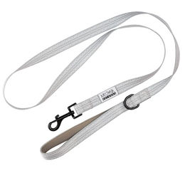 ARIZONA HOT DOGS Hundeleine 1,5m mit Neoprenpolster Réglisse Chevron-Muster Grau L - 1,5 m – Bild 1 von 5