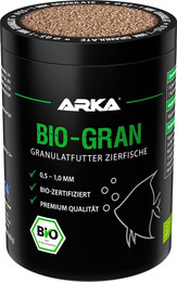 Produktbild von ARKA Bio-Gran Biozertifiziertes Fischfutter für Süßwasser-Aquarien - 460 g