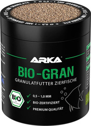 Produktbild von ARKA Bio-Gran Biozertifiziertes Fischfutter für Süßwasser-Aquarien - 115 g