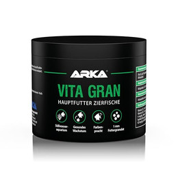 Produktbild von ARKA Vita Gran Granulatfutter für Süßwasserfische - 300 g