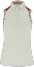 Produktbild von Ärmelloses Piqué-Reitpolo, Damen Equithème