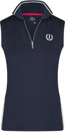Ärmelloses Reit-Poloshirt, Mädchen Imperial Riding Tessy – Bild 1 von 2