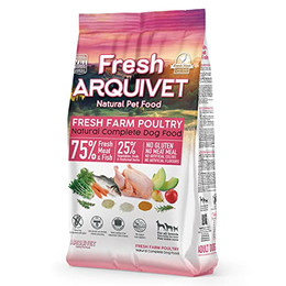 Produktbild von ARQUIVET Fresh Halbfeuchtes Hundefutter Huhn und Meeresfisch - 2,5 kg