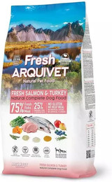 Produktbild von ARQUIVET Fresh Halbfeuchtes Hundefutter Lachs mit Pute 10 kg