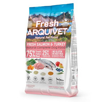 Produktbild von Arquivet Fresh Lachs & Truthahn Trockenfutter für Hunde - 2,5 kg