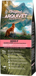 Produktbild von Arquivet Original Dog Adult Lachs & Reis - 2 x 12 kg